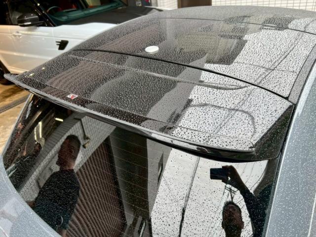 アバルト５９５のリアウィングを塗装し取付しました。お問合せ番号ＳＢ：１０３０９東京都世田谷区のジェミーズ株式会社　渋谷区　目黒区　港区　品川区　神奈川　横浜市　新規のお客様大歓迎　代車　レッカー