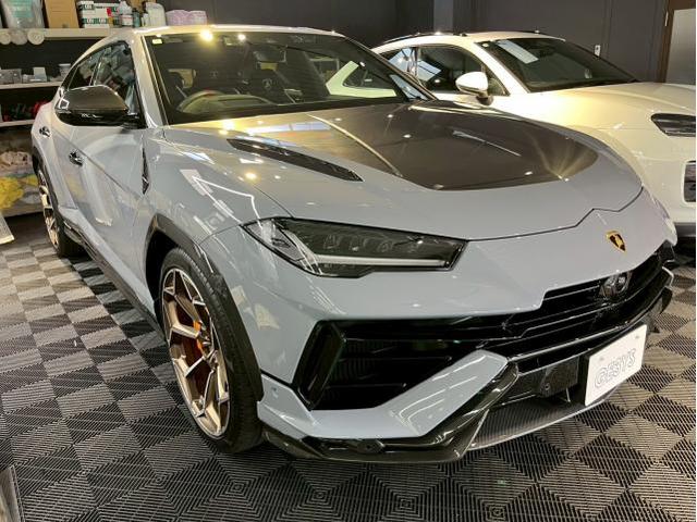 ランボルギーニ ウルスペルフォルマンテ／ファインラボ セラミックウルトラV2＋オリジナルセラミック／ホイール／インテリアコーティングのご紹介です　東京都世田谷区のジェミーズ株式会社　渋谷区　新規のお客様大歓迎　代車　レッカー