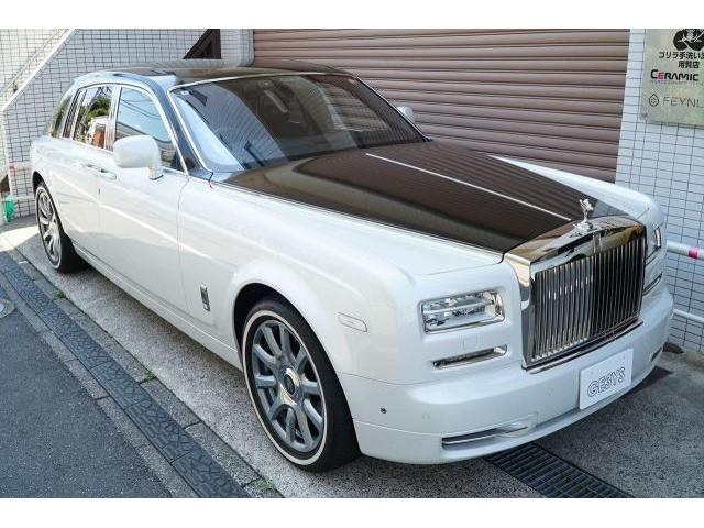 入庫情報 2016年モデル Rolls-Royceファントム ＳＷＢ スターライト リアモニター ディーラー車　東京都世田谷区のジェミーズ株式会社　渋谷区　目黒区　港区　品川区　神奈川　横浜市　新規のお客様大歓迎　代車　レッカー