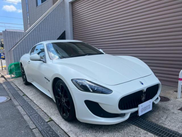 マセラティ グラントゥーリズモにステルスプロテクションの施工を致しました。お問合せ番号ＳＢ：１０２５２東京都世田谷区のジェミーズ株式会社　渋谷区　目黒区　港区　品川区　神奈川　横浜市　新規のお客様大歓迎　代車　レッカー