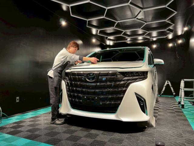 新車トヨタ アルファード／ファインラボ セラミックウルトラV2＋オリジナルセラミック／インテリアコーティングのご紹介です　東京都世田谷区のジェミーズ株式会社　渋谷区　目黒区　港区　品川区　神奈川　横浜市　新規のお客様大歓迎　代車　レッカー