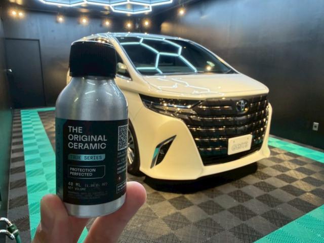 新車トヨタ アルファード／ファインラボ セラミックウルトラV2＋オリジナルセラミック／インテリアコーティングのご紹介です　東京都世田谷区のジェミーズ株式会社　渋谷区　目黒区　港区　品川区　神奈川　横浜市　新規のお客様大歓迎　代車　レッカー