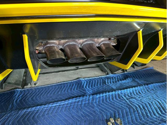 ランボルギーニ アヴェンタドールＳＶ │純正マフラー戻し【世田谷区】お問合せ番号ＳＢ：１０５５９東京都世田谷区のジェミーズ株式会社　渋谷区　目黒区　港区　品川区　新規のお客様大歓迎　代車　レッカー