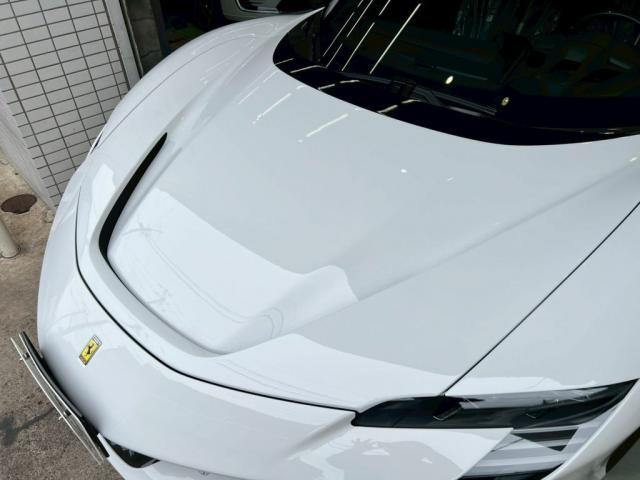 フェラーリ ＳＦ９０｜プロテクションフィルム施工【世田谷区】お問合せ番号ＳＢ：１０６０９東京都世田谷区のジェミーズ株式会社　渋谷区　目黒区　港区　品川区　神奈川　横浜市　新規のお客様大歓迎　代車　レッカー