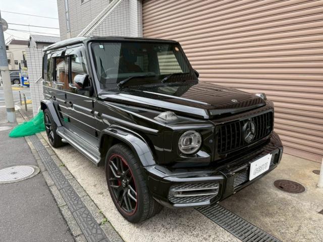 メルセデスAMG G63|サイドデカール貼り【世田谷区】お問合せ番号SB:10664東京都世田谷区のジェミーズ株式会社 渋谷区 目黒区 港区 品川区 神奈川 横浜市 新規のお客様大歓迎 代車 レッカー