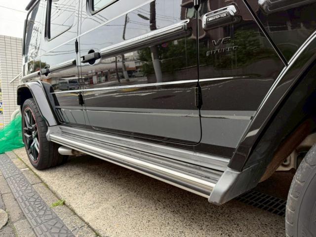 メルセデスAMG G63|サイドデカール貼り【世田谷区】お問合せ番号SB:10664東京都世田谷区のジェミーズ株式会社 渋谷区 目黒区 港区 品川区 神奈川 横浜市 新規のお客様大歓迎 代車 レッカー