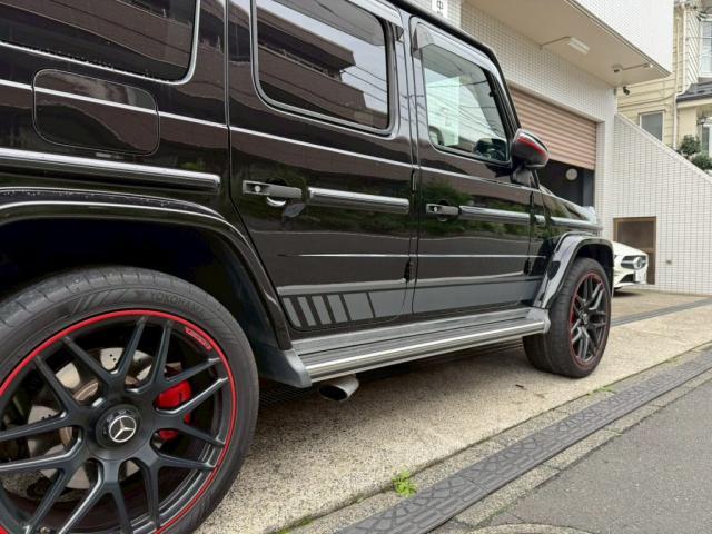 メルセデスAMG G63|サイドデカール貼り【世田谷区】お問合せ番号SB:10664東京都世田谷区のジェミーズ株式会社 渋谷区 目黒区 港区 品川区 神奈川 横浜市 新規のお客様大歓迎 代車 レッカー