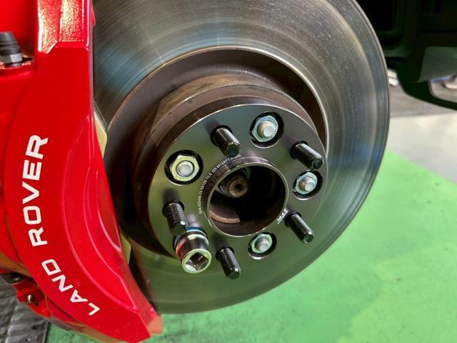 レンジローバースポーツＳＶＲ│スペーサー取付【世田谷区】お問合せ番号ＳＢ：１０６５５東京都世田谷区のジェミーズ株式会社　渋谷区　目黒区　港区　品川区　神奈川　横浜市　新規のお客様大歓迎　代車　レッカー