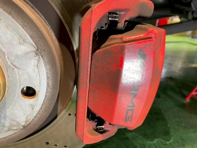 メルセデスＡＭＧ Ｇ６３│ブレーキパッド交換【世田谷区】お問合せ番号ＳＢ：１０６９６東京都世田谷区のジェミーズ株式会社　渋谷区　目黒区　港区　品川区　神奈川　横浜市　新規のお客様大歓迎　代車　レッカー