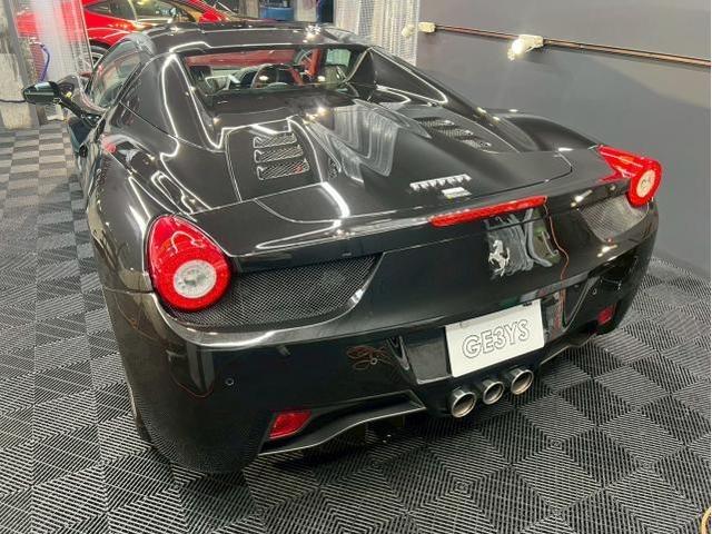フェラーリ458スパイダー／ボディ磨き／インテリアクリーニングのご紹介です　東京都世田谷区のジェミーズ株式会社　渋谷区　目黒区　港区　品川区　神奈川　横浜市　新規のお客様大歓迎　代車　レッカー