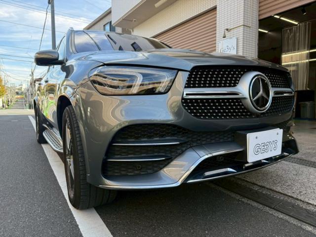 メルセデスベンツ ＧＬＥ３００ｄ｜フロントバンパー鈑金【世田谷区】東京都世田谷区のジェミーズ株式会社　渋谷区　目黒区　港区　品川区　神奈川　横浜市　新規のお客様大歓迎　代車　レッカー