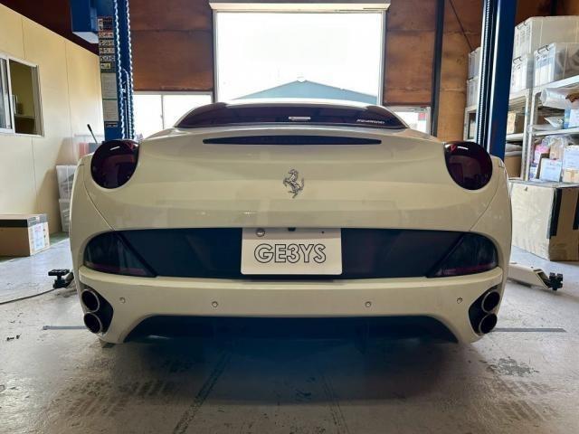 フェラーリ カリフォルニア │パワークラフトマフラー戻し【世田谷区】お問合せ番号ＳＢ：１０９２４東京都世田谷区のジェミーズ株式会社　渋谷区　目黒区　港区　品川区　神奈川　横浜市　新規のお客様大歓迎　代車　レッカー