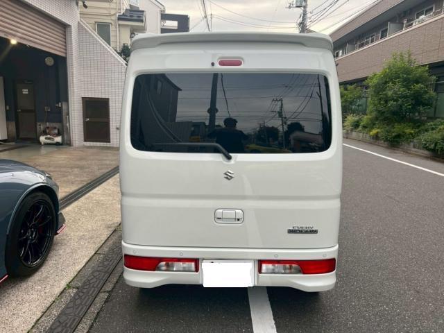 スズキ エブリイ│ 鈑金修理【世田谷区】東京都世田谷区のジェミーズ株式会社　渋谷区　目黒区　港区　品川区　神奈川　横浜市　新規のお客様大歓迎　代車　レッカー