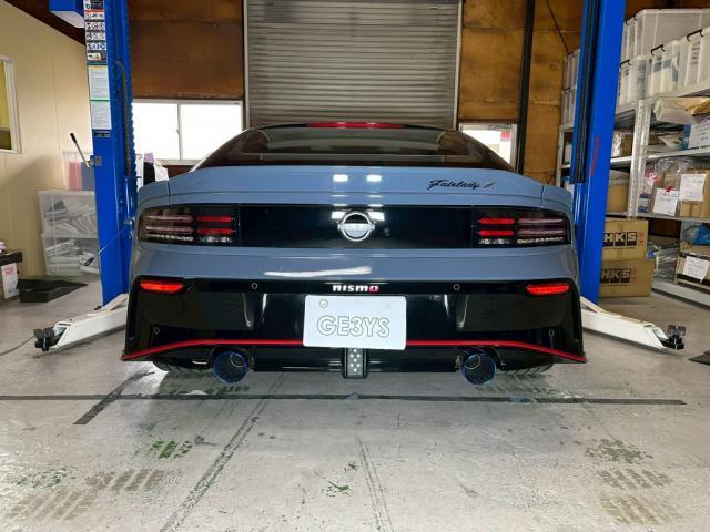 日産 フェアレディＺ │ＨＫＳマフラー取付【世田谷区】お問合せ番号ＳＢ：１０７１０東京都世田谷区のジェミーズ株式会社　渋谷区　目黒区　港区　品川区　神奈川　横浜市　新規のお客様大歓迎　代車　レッカー