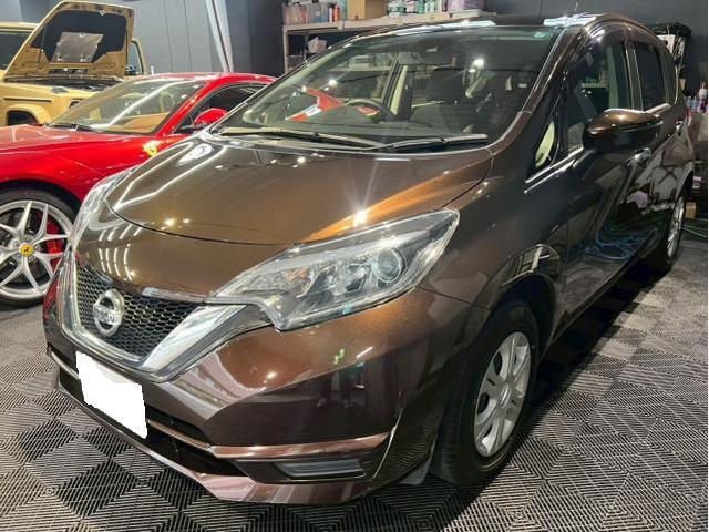 日産 ノート／クリアガード コードSコーティングのご紹介です　東京都世田谷区のジェミーズ株式会社　渋谷区　目黒区　港区　品川区　神奈川　横浜市　川崎市　新規のお客様大歓迎　代車　レッカー