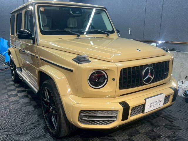 メルセデスAMG G63／セラミックプロ レギュラーメンテナンス／ウィンドウコーティング＋撥水ワイパー交換のご紹介です　東京都世田谷区のジェミーズ株式会社　渋谷区　目黒区　港区　品川区　神奈川　横浜市　新規のお客様大歓迎　代車　レッカー