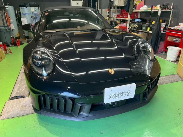 ポルシェ 911カレラ4GTS カブリオレ／セラミックプロテキスタイル ソフトトップコーティングのご紹介です　東京都世田谷区のジェミーズ株式会社　渋谷区　目黒区　港区　品川区　神奈川　横浜市　川崎市　新規のお客様大歓迎　代車　レッカー
