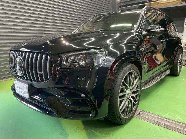 メルセデスＡＭＧ ＧＬＳ６３│ ロアリング／スペーサー取付【世田谷区】お問合せ番号ＳＢ：１０７２８東京都世田谷区のジェミーズ株式会社　渋谷区　目黒区　港区　品川区　神奈川　横浜市　新規のお客様大歓迎　代車　レッカー