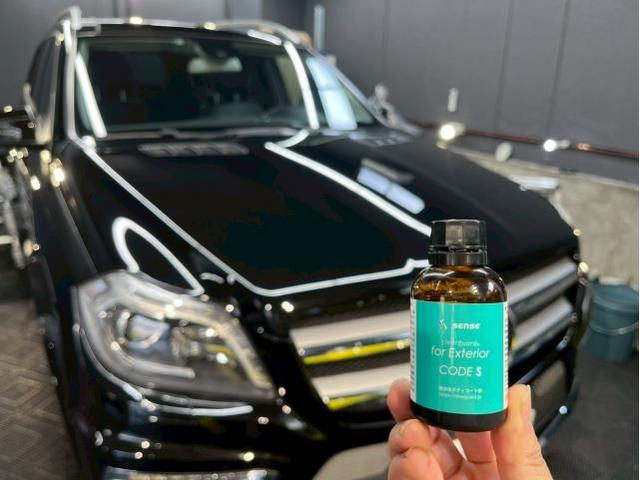 メルセデスベンツ GL550／クリアガード コードSコーティングのご紹介です　東京都世田谷区のジェミーズ株式会社　渋谷区　目黒区　港区　品川区　神奈川　横浜市　川崎市　新規のお客様大歓迎　代車　レッカー