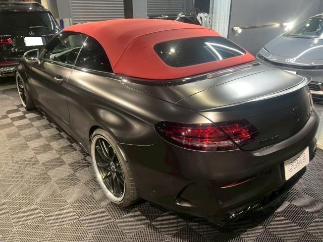 メルセデスAMG C63カブリオレ／ファインラボ レギュラーメンテナンスのご紹介です　東京都世田谷区のジェミーズ株式会社　渋谷区　目黒区　港区　品川区　神奈川　横浜市　川崎市　新規のお客様大歓迎　代車　レッカー