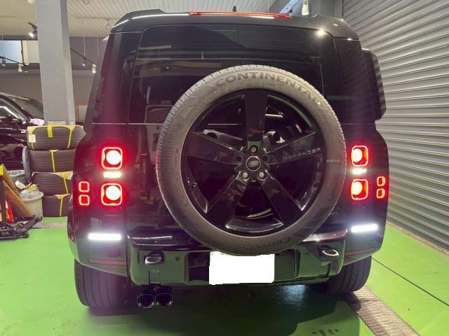 ランドローバー ディフェンダー │ レーダー／リバースランプ／サングラスフォルダー取付【世田谷区】お問合せ番号ＳＢ：１０７８９東京都世田谷区のジェミーズ株式会社　渋谷区　目黒区　港区　品川区　横浜市　新規のお客様大歓迎　代車　レッカー