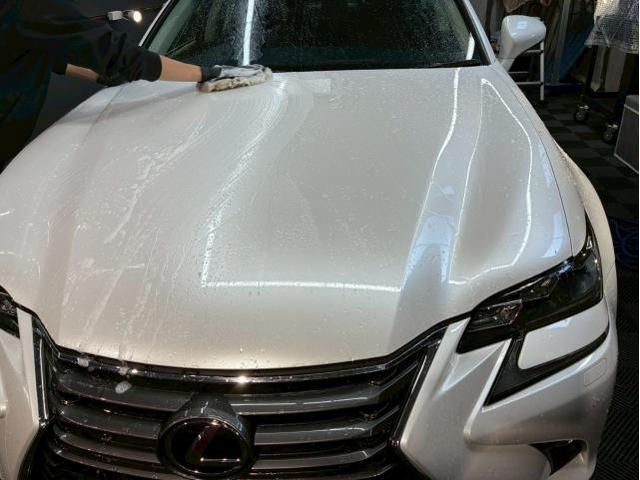 レクサス GS250／ボディ磨き／インテリアクリーニングのご紹介です　東京都世田谷区のジェミーズ株式会社　渋谷区　目黒区　港区　品川区　神奈川　横浜市　川崎市　新規のお客様大歓迎　代車　レッカー