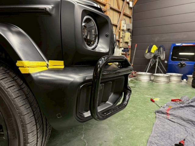 メルセデスＡＭＧ Ｇ６３│カンガルーバー取付【世田谷区】お問合せ番号ＳＢ：１０７１６東京都世田谷区のジェミーズ株式会社　渋谷区　目黒区　港区　品川区　横浜市　新規のお客様大歓迎　代車　レッカー