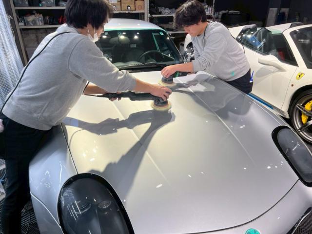 BMW Z8／クリアガード コードSコーティングのご紹介です　東京都世田谷区のジェミーズ株式会社　渋谷区　目黒区　港区　品川区　神奈川　横浜市　川崎市　新規のお客様大歓迎　代車　レッカー