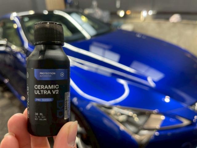 レクサス LC500／ファインラボ セラミックウルトラV2＋オリジナルセラミックコーティングのご紹介です　東京都世田谷区のジェミーズ株式会社　渋谷区　目黒区　港区　品川区　神奈川　横浜市　川崎市　新規のお客様大歓迎　代車　レッカー