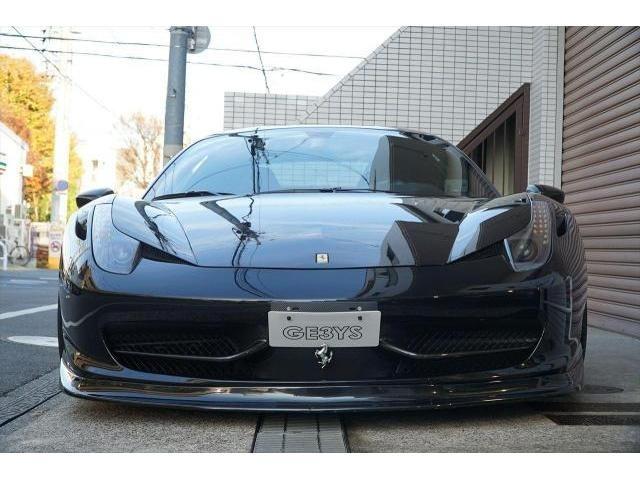入庫情報 2011年モデル Ferrari458イタリア カーボンレーシングパッケージ パワークラフト製マフラー 鍛造ホイール 東京都世田谷区のジェミーズ株式会社　渋谷区　目黒区　港区　品川区　新規のお客様大歓迎　代車　レッカー