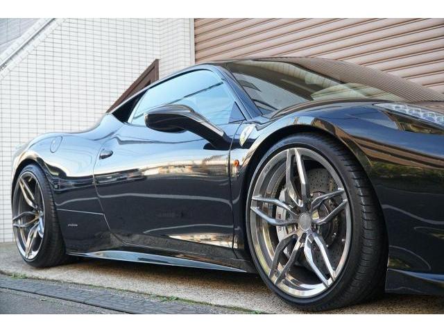 入庫情報 2011年モデル Ferrari458イタリア カーボンレーシングパッケージ パワークラフト製マフラー 鍛造ホイール 東京都世田谷区のジェミーズ株式会社　渋谷区　目黒区　港区　品川区　新規のお客様大歓迎　代車　レッカー