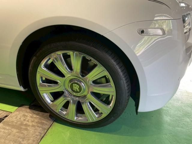 ロールスロイス ゴースト│ドラレコ取付／ホイール交換【世田谷区】東京都世田谷区のジェミーズ株式会社　渋谷区　目黒区　港区　品川区　横浜市　新規のお客様大歓迎　代車　レッカー