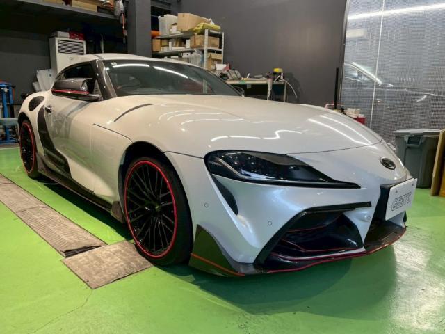 トヨタ スープラ│アロイゲーター取付け【世田谷区】お問合せ番号ＳＢ：１０６９７東京都世田谷区のジェミーズ株式会社　渋谷区　目黒区　港区　品川区　横浜市　新規のお客様大歓迎　代車　レッカー