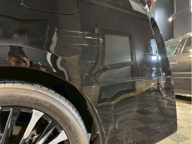 【トヨタ ヴェルファイア】気になる傷 部分磨き施工　東京都世田谷区のジェミーズ株式会社　渋谷区　目黒区　港区　品川区　神奈川　横浜市　川崎市　新規のお客様大歓迎　代車　レッカー