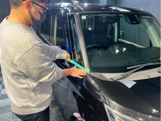 【トヨタ ルーミー／clearguard CODE S】クリアガード コードSコーティング施工 東京都世田谷区のジェミーズ株式会社　渋谷区　目黒区　港区　品川区　神奈川　横浜市　川崎市　新規のお客様大歓迎　代車　レッカー