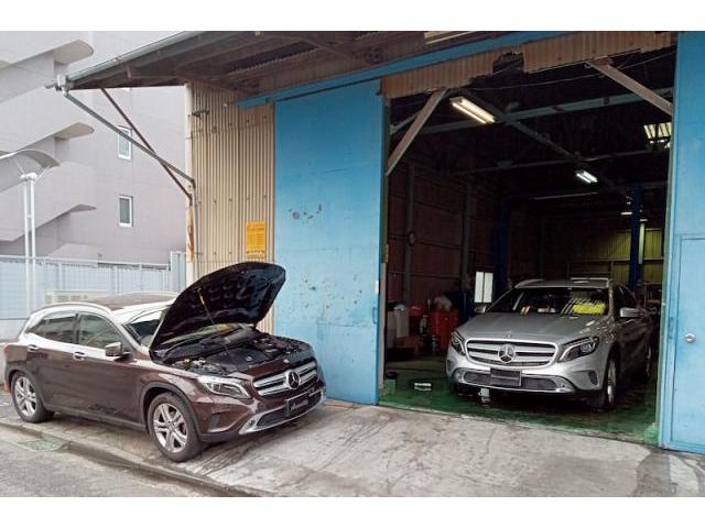 メルセデスベンツ　GLA180　エンジン不調、警告灯点灯修理　＆　エンジンオイル交換