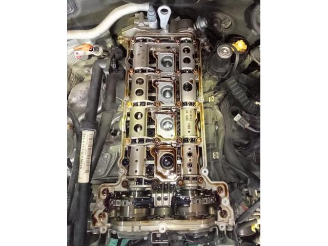 メルセデスベンツ　W212　E250　オイル漏れ修理