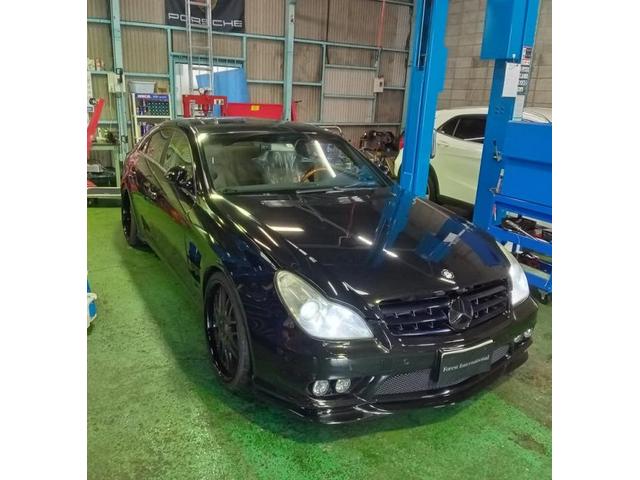 メルセデスベンツ　W219 CLS350　エンジン警告灯点灯修理