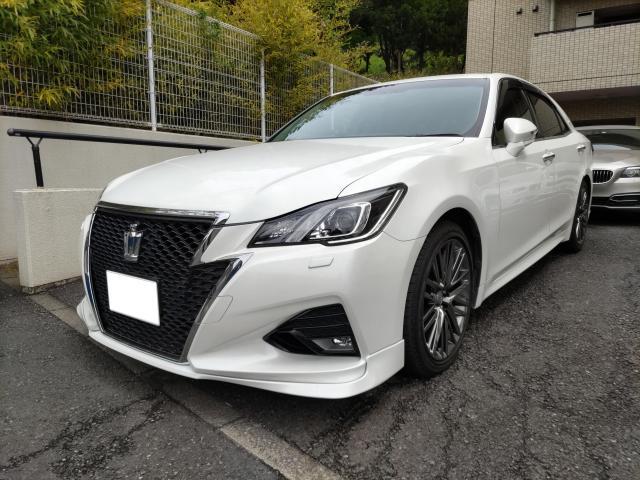 【タイヤ交換】【ホイール交換】トヨタ　クラウン　TOYOTA　CROWN　付け替え　夏タイヤ　スタッドレスタイヤ　センターキャップ　タイヤ持ち込み　神奈川県横浜市　磯子区　中区　金沢区　港南区　川崎市　鎌倉市　横須賀市