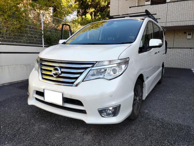 【デジタルインナーミラー取り付け】【ドライブレコーダー取り付け】日産　セレナ　C26　前後ドラレコ　内装外し　コムテック　C25　C27　C28　横浜市磯子区　株式会社クローバー　キャッシュレス決済　無料代車　取り付け工賃　取り付け業者