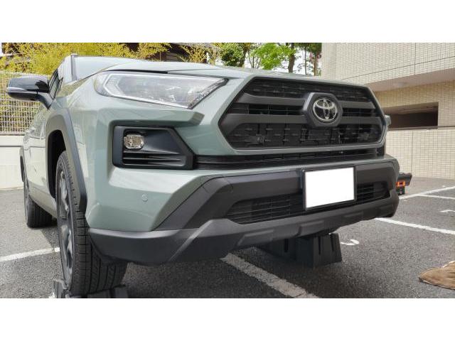 TOYOTA　ＲＡＶ４　スキッドプレート　交換　塗装　板金　持ち込み　取り付け　工賃　業者　加工　費用　バンパー　モデリスタ　TRD　社外品　ヤフオク　アリエク　みんカラ　外装品　エアロパーツ　神奈川県　横浜市　磯子区　株式会社クローバー