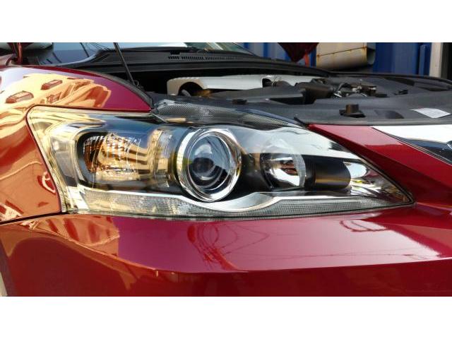 【ヘッドライトコーティング】LEXUS　レクサス　ＣＴ２００ｈ　ヘッドライト磨き　黄ばみ除去　曇り　くすみ　除去　研磨　ツヤ出し　コーティング　国産車　輸入車　業者　費用　工賃　横浜市　磯子区　杉田　上大岡　金沢八景　本郷台　大船　鎌倉　