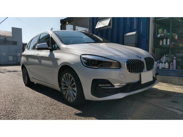 【バッテリー交換】ＢＭＷ　２１８ｄ　２シリーズ　アクティブツアラー　U06　持ち込み　交換　取り付け　メモリーリセット　メンテナンス記録　純正社外　オイル交換　タイヤ交換　車検点検　修理　神奈川県　横浜市　磯子区　輸入車　欧州車　入庫OK