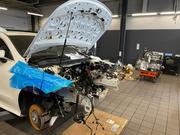 エンジン関連作業風景