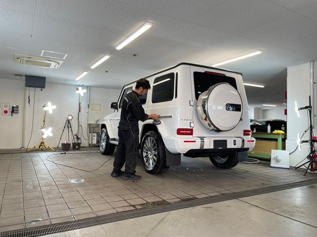 コーティング作業風景