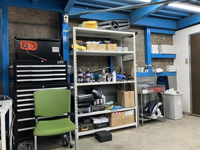 整理整頓を心がけています。