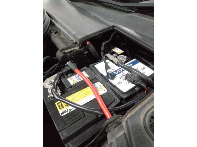 ボルボ　Ｖ６０　エンジン関連修理・整備　バッテリー　サブバッテリー　都筑区