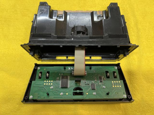 ポルシェ　９１１　エアコンスイッチ　リペア　補修