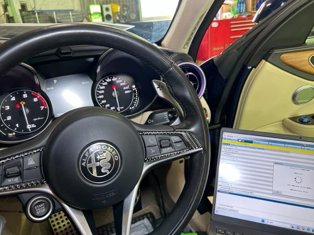 Alfa Romeo Giulia アルファロメオ ジュリア　エンジン掛からない！ご入庫ありがとうございます　和泉市