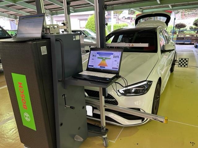 Mercedes Benz C220d W206　ベンツ　フロントカメラエーミング　BOSCH　DAS3000　SDA　　2段階認証　大阪府　和泉市